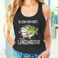 Largemouth Hunter 面白いビッグバス釣りユーモア タンクトップ