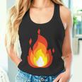 Lit Fire Flame ホットバーニングビーチパーティー タンクトップ