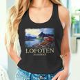 Lofoten ノルウェー キャビン ノルディック フィヨルド ベルゲン オーロラ タンクトップ