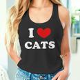 I Love Cats I Heart Cats タンクトップ