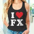 I Love Fx イニシャル I Heart FX 名前 F X タンクトップ