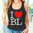 I Love ハート Bl タンクトップ