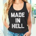 Made In Hell 面白いことわざ皮肉なノベルティ クール タンクトップ
