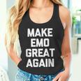 Make Emo Great Again インディーズミュージックエモ タンクトップ