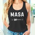 Masa ギター ハートビート 音楽 ギタリスト レトロ ヴィンテージ タンクトップ