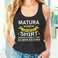 Matura 2025 Für Dieses Musste Würde Ich Matura Bestanden Tank Top