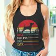 Miniature Pinscher Best Dad Ever Dogintage Retro Men Canotta