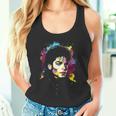 Mj Bad World 白黒スプラッター タンクトップ