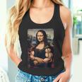 Mona Lisa 上腕二頭筋 ボディービル ジム ワークアウト 面白い モナリザ タンクトップ