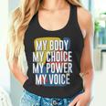 My Body Choice Power Andoice フェミニストポジティブ タンクトップ