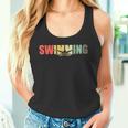 Natación Nadar Deporte Retro -Intage Brazada Nadador Camiseta sin mangas