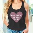 No Pascal I Think Not Heart Memes タンクトップ