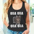 Oiia Oiia スピニング インターネット ミーム 猫 ユーモラス 面白い ブレイン タンクトップ