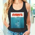 Paws Cat ファニーtシャツ、子猫映画ポスターパロディ タンクトップ