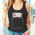 Pocket Aces Pokerpades & Heart 面白いポーカー ギフト タンクトップ