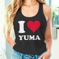 Red Heart I Love Yuma タンクトップ