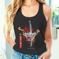 Redpider Lily And Japanese Anime Retro Oniamurai Mask タンクトップ