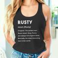 Rusty ネームシャツ タンクトップ