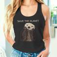 Save The Planet かわいいラッコ。 タンクトップ
