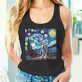 Starry Night Renditionincentan Gogh Astronaut タンクトップ