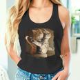 TitaniCムービーにインスパイアされた面白い猫好きのミーム。 タンクトップ
