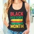 History Month ペイントブラシ ジューンティーンス ブラックヒストリー タンクトップ