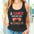 Un Gamer No Envejeceube De Nivel Lujuria Gaming Camiseta sin mangas