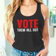 Vote Them All Out 投票 タンクトップ