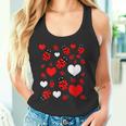 かわいいてんとう虫とハートのてんとう虫柄 タンクトップ