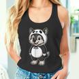 かわいいオオカミのパンダコスチューム ガールズ キッズ オオカミ愛好家 長袖tシャツ タンクトップ