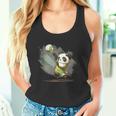 かわいいバレーボール・パンダ タンクトップ