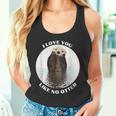 かわいいラッコ 言って I Love You Like No Otter私はあなたを愛しています タンクトップ