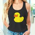 かわいいラバーダックイエローグラフィックかわいいラバーダック タンクトップ