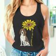 ひまわり サンシャイン ビーグル 動物 ペット ハウンド 犬 恋人 ギフト タンクトップ