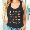 ふれあい動物園 たくさんのヤギ タンクトップ
