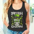 アイリッシュ・チャーム・シュガー・スカル・セント・パトリックス・デイ・アウトフィット タンクトップ