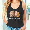 アイ・イート・セメント・ファニー・カーズ・クライング・キャット・ミーム タンクトップ