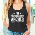 アーチャー 個人名 I'm That Legendary Archer タンクトップ