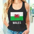 ウェールズのウェールズの旗 タンクトップ