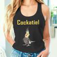 オカメインコ、オカメインコの飼い主のための面白いアイデア。 タンクトップ