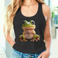 カエル アマガエル 赤ちゃんカエル かわいいカエル タンクトップ