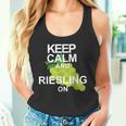 キープ・カームとリースリング・オン・ワイン タンクトップ