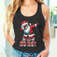 クールなサンタクロースダブダンシング クリスマス 面白いクリスマスダビング タンクトップ
