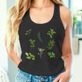 グリーン 料理 料理 ガーデン ハーブ パターン タンクトップ