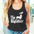 コーギー犬のお父さん犬のお父さん面白い犬愛好家 タンクトップ