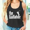ゴルファザーの面白いゴルフの父神父お父さんゴルファー タンクトップ