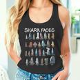 サメの顔タイプ 捕食者 面白いサメ 魚 サメ タンクトップ