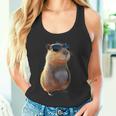 サングラスをかけたカピバラ Be Capy カピバラ げっ歯類 Capybara タンクトップ
