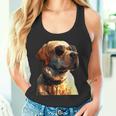 サングラスをかけたラブラドール・レトリバー 愛犬ラブラドール タンクトップ