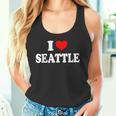 シアトル I Hearteattle I Loveeattle タンクトップ